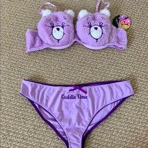Care Bears Fluffy Bra and Panty Set